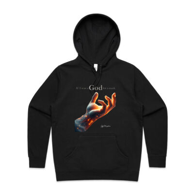 If I was a God for a week Womens Hoodie Thumbnail