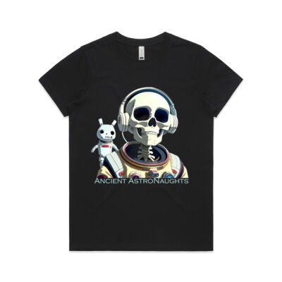 Ancient AstroNaughts Black T-shirt Thumbnail